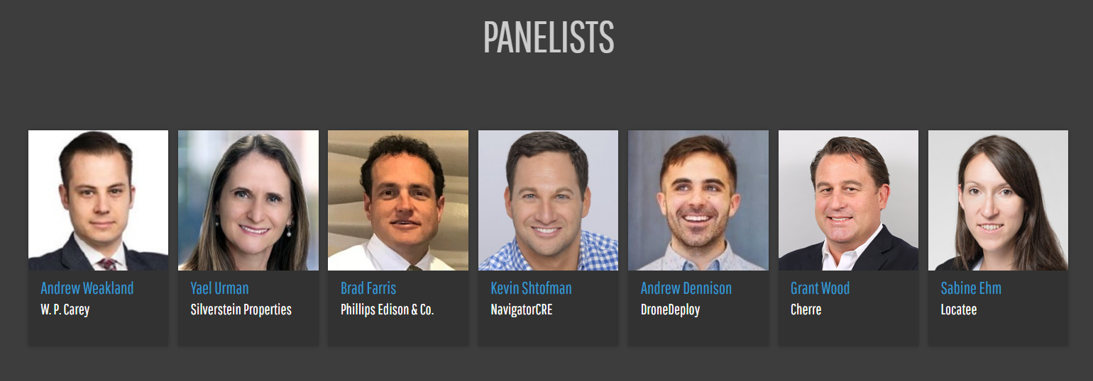 Panelists at Realcomm Webinar